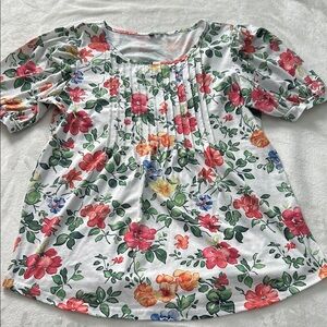 Floral Women’s Shirt - Multicolor